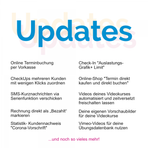 Updates during Corona