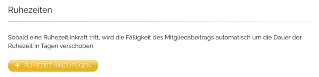 Ruhezeiten manuell in OptiOffice hinzufügen
